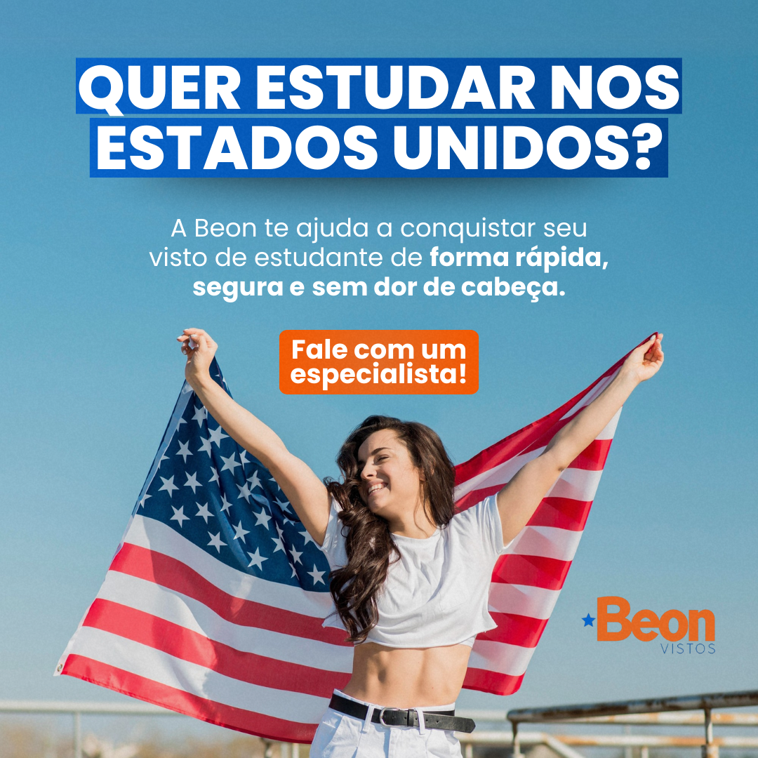 Quer estudar nos Estados Unidos? A Beon te ajuda a conquistar seu visto